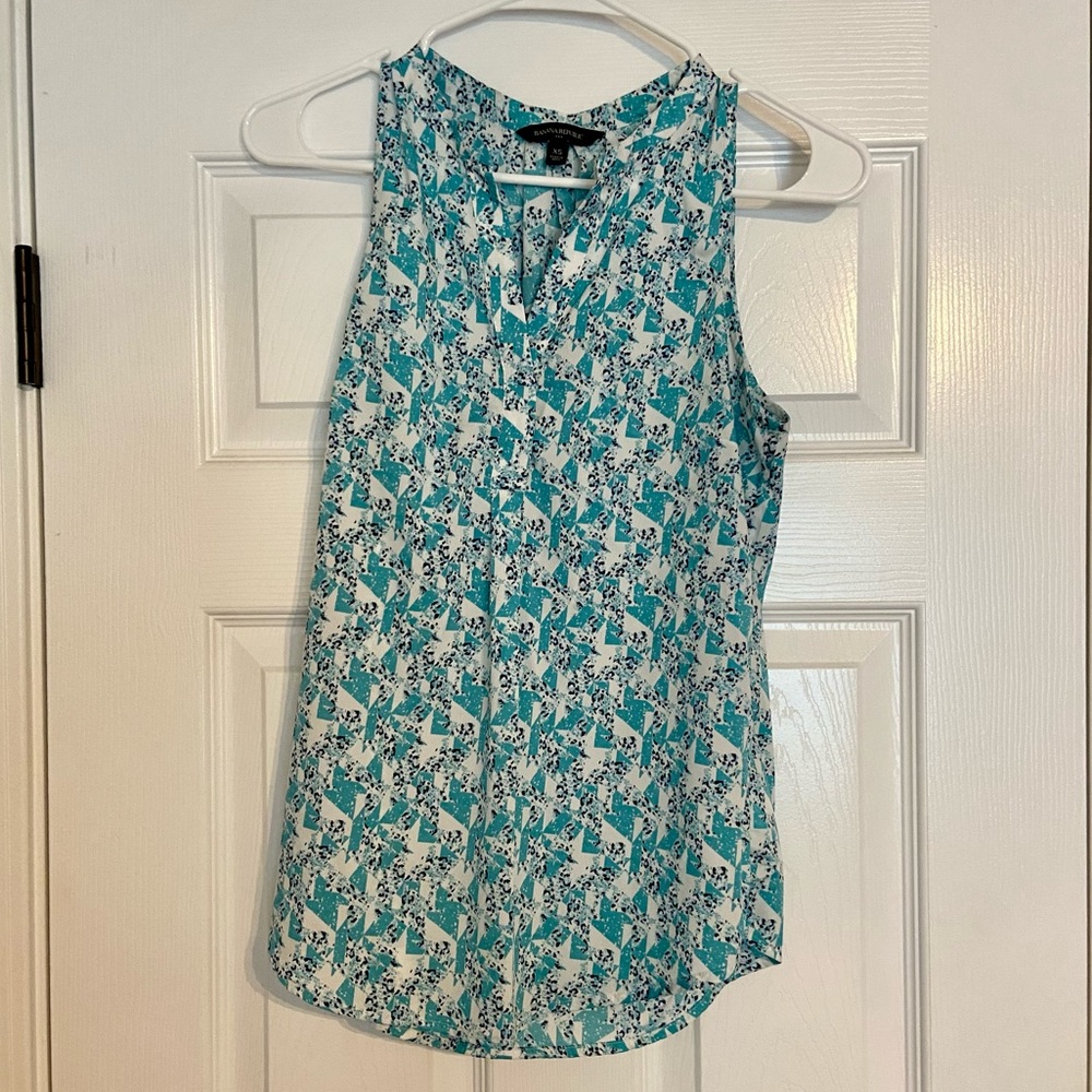 Banana Republic XS Top with Functional Buttons